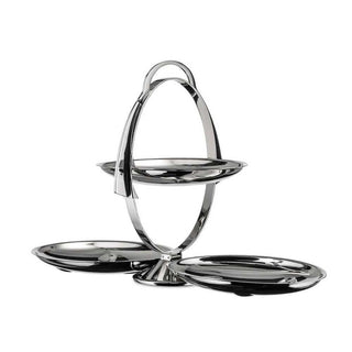 Alessi AM37 Anna Gong folding cake stand in steel - Buy now on ShopDecor - Discover the best products by ALESSI design