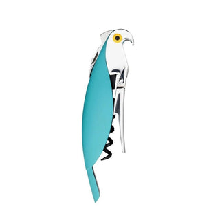Alessi AAM32 Parrot sommelier corkscrew Alessi Steel/Light blue - Buy now on ShopDecor - Discover the best products by ALESSI design