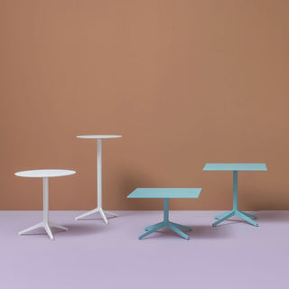 Pedrali Ypsilon 4794 table base anodized aluminium H.110 cm. - Buy now on ShopDecor - Discover the best products by PEDRALI design
