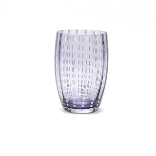 Zafferano Perle tumbler coloured glass Zafferano Lavender - Buy now on ShopDecor - Discover the best products by ZAFFERANO design
