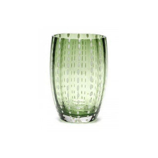 Zafferano Perle tumbler coloured glass Zafferano British racing green - Buy now on ShopDecor - Discover the best products by ZAFFERANO design