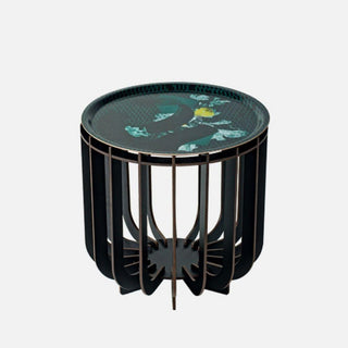 Ibride Extra-Muros Medusa 39 OUTDOOR coffee table with Emeraude tray diam. 39 cm. - Buy now on ShopDecor - Discover the best products by IBRIDE design