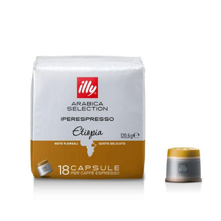 Illy set 6 packs iperespresso capsules coffee Arabica Selection Etiopia 18 pz. - Buy now on ShopDecor - Discover the best products by ILLY design