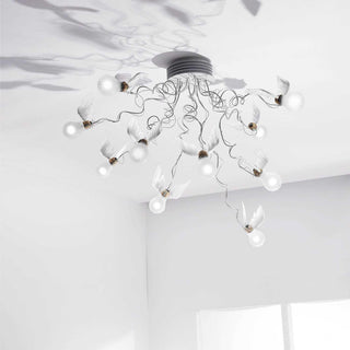 Ingo Maurer Birdie's Nest LED dimmable ceiling lamp - Buy now on ShopDecor - Discover the best products by INGO MAURER design