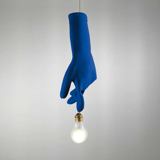 Ingo Maurer Blue Luzy LED dimmable suspension lamp - Buy now on ShopDecor - Discover the best products by INGO MAURER design