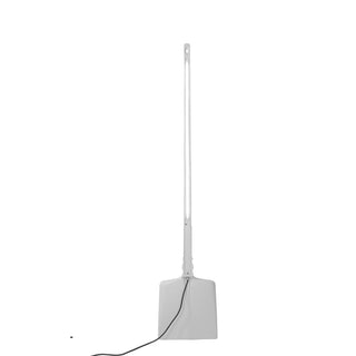 Karman Tobia strip LED floor lamp with shovel shape matt white OUTDOOR - Buy now on ShopDecor - Discover the best products by KARMAN design