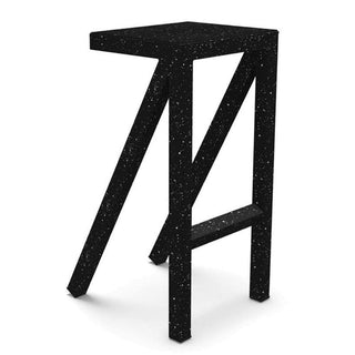 Magis Bureaurama high stool h. 74 cm. Magis Black splattered white - Buy now on ShopDecor - Discover the best products by MAGIS design