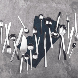 Mepra Stile 20-piece set with steak knife stainless steel - Buy now on ShopDecor - Discover the best products by MEPRA design