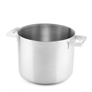 Mepra Stile by Pininfarina deep pot diam. 22 cm. stainless steel - Buy now on ShopDecor - Discover the best products by MEPRA design