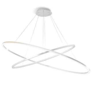 Nemo Lighting Ellisse Double Dimmer LED pendant lamp White - Buy now on ShopDecor - Discover the best products by NEMO CASSINA LIGHTING design