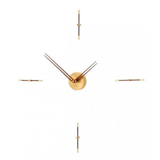 Nomon Mini Merlín 4T wall clock Brass - Buy now on ShopDecor - Discover the best products by NOMON design