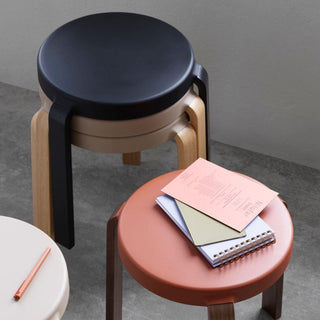 Normann Copenhagen Tap polypropylene stool with black oak legs h. 43 cm. - Buy now on ShopDecor - Discover the best products by NORMANN COPENHAGEN design