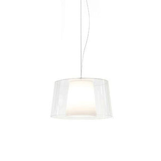 Pedrali Lighting Time L001S/BA suspension lamp with double diffuser - Buy now on ShopDecor - Discover the best products by PEDRALI design