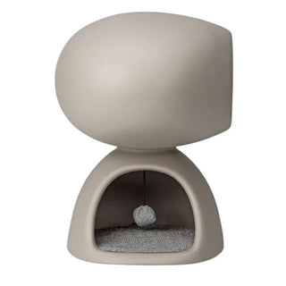 Qeeboo Cat Cave kennel for cats dove grey - Buy now on ShopDecor - Discover the best products by QEEBOO design