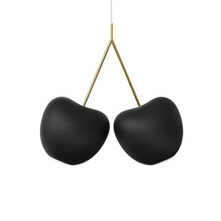 Qeeboo Cherry Lamp suspension lamp Black - Buy now on ShopDecor - Discover the best products by QEEBOO design