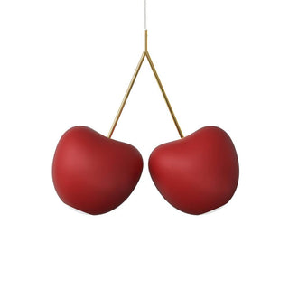 Qeeboo Cherry Lamp suspension lamp Qeeboo Red - Buy now on ShopDecor - Discover the best products by QEEBOO design