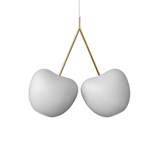 Qeeboo Cherry Lamp suspension lamp Ivory - Buy now on ShopDecor - Discover the best products by QEEBOO design