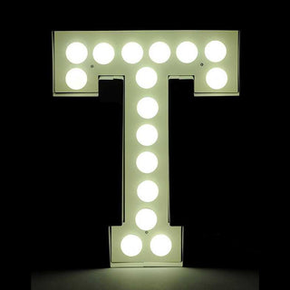 Seletti Vegaz Letter T white - Buy now on ShopDecor - Discover the best products by SELETTI design