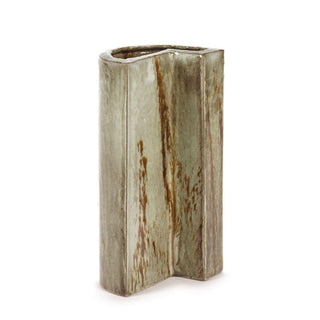 Serax FCK vase h. 29 cm. glazed white/brown - Buy now on ShopDecor - Discover the best products by SERAX design
